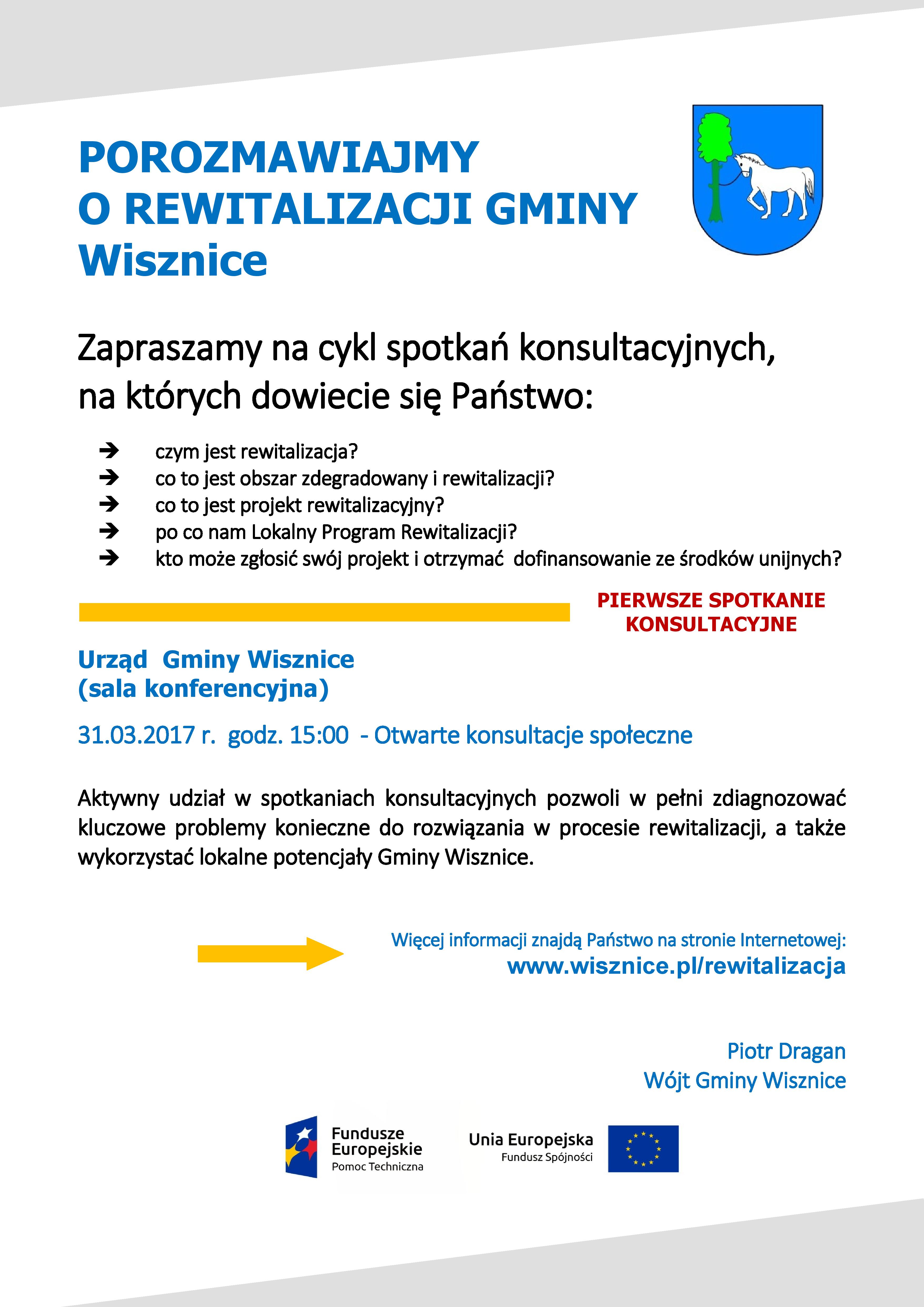 Porozmawjamy o rewitalizacji Gminy Wisznice